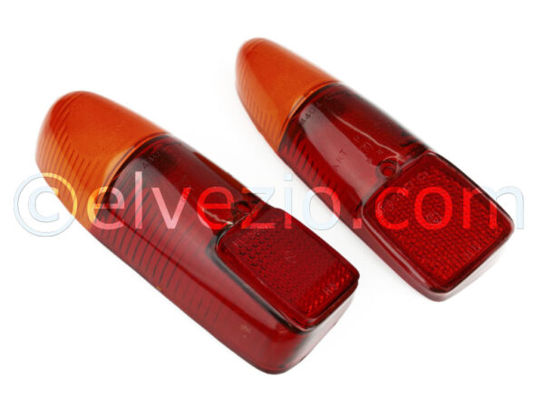 Tail Lights Plastic Covers for Fiat 500 Giardiniera.