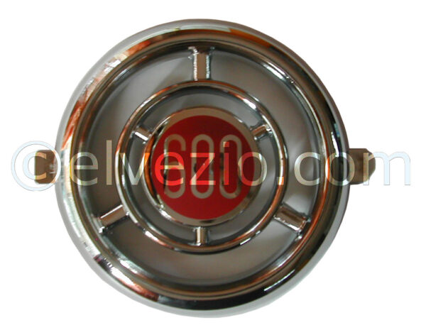 Front Round Plastic Frieze for Fiat 600 D and 600 Multipla.