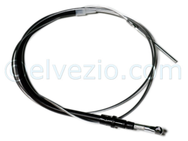 Cavo Frizione per Fiat 600 D dopo il 1963. Misura Guaina 420 mm. Misura Cavo 2050 mm. Rif. O.E. 996179