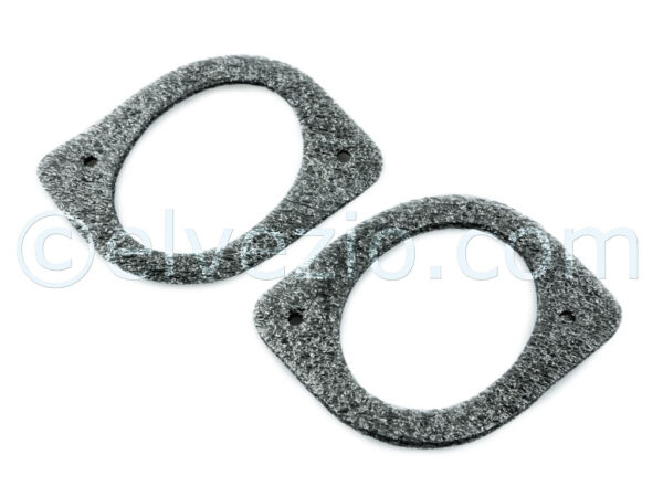 Passenger Compartment Heating Vents Gaskets (2 pcs) for Fiat 500 D, 500 F, 500 L, 500 R and 500 Giardiniera.