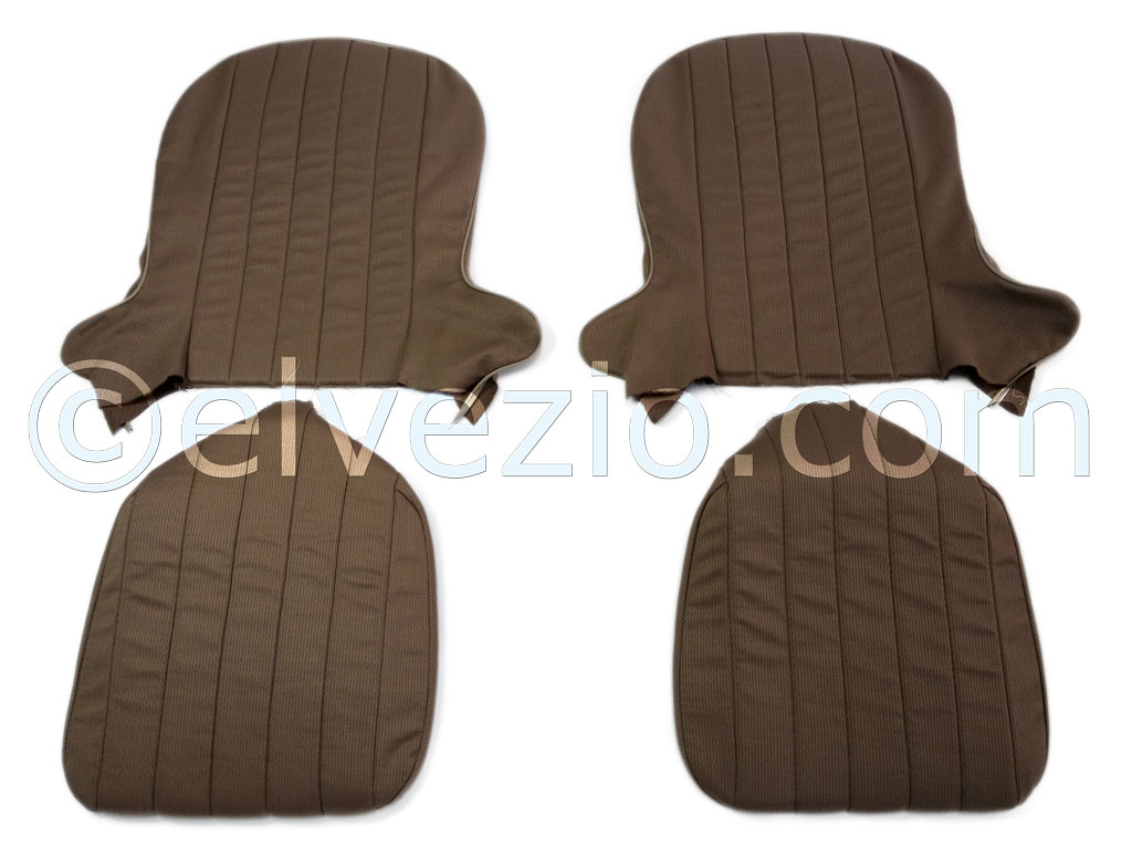 Front Seats Covers In Quilted Cloth – Topolino A-B Models - Elvezio