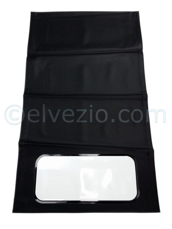 Soft Top In PVC With Electro-welded Rear Window for Fiat 500 N and 500 D Trasformabile.