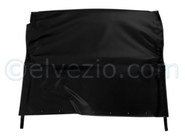 Soft Top In Black PVC And Frame In Black Color for Fiat 500 F, 500 L and 500 R.