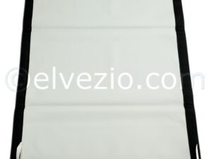 Soft Top In Black PVC for Fiat 500 Giardiniera.