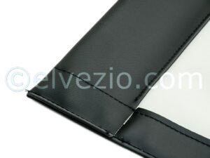 Soft Top In Black PVC for Fiat 500 Giardiniera.