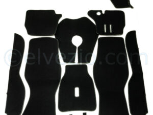 Acrylic Carpet Set Right Drive for Alfa Romeo GT 1750 Veloce 1st Series 1967-69. A5019