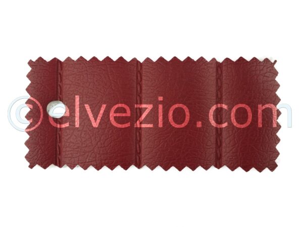 Dark Red Vertically Quilted Scai