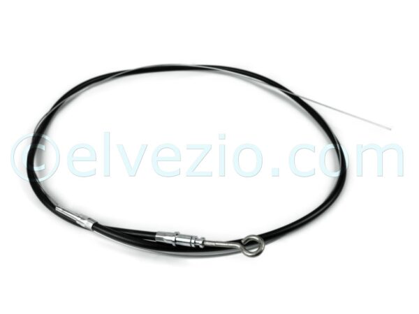 Cavo Acceleratore A Pedale per Fiat 500 Giardiniera Base F e Autobianchi Bianchina Panoramica Base F. Misura Guaina 960 mm. Misura Cavo 2400 mm. Rif. O.E. 4127153-4132151